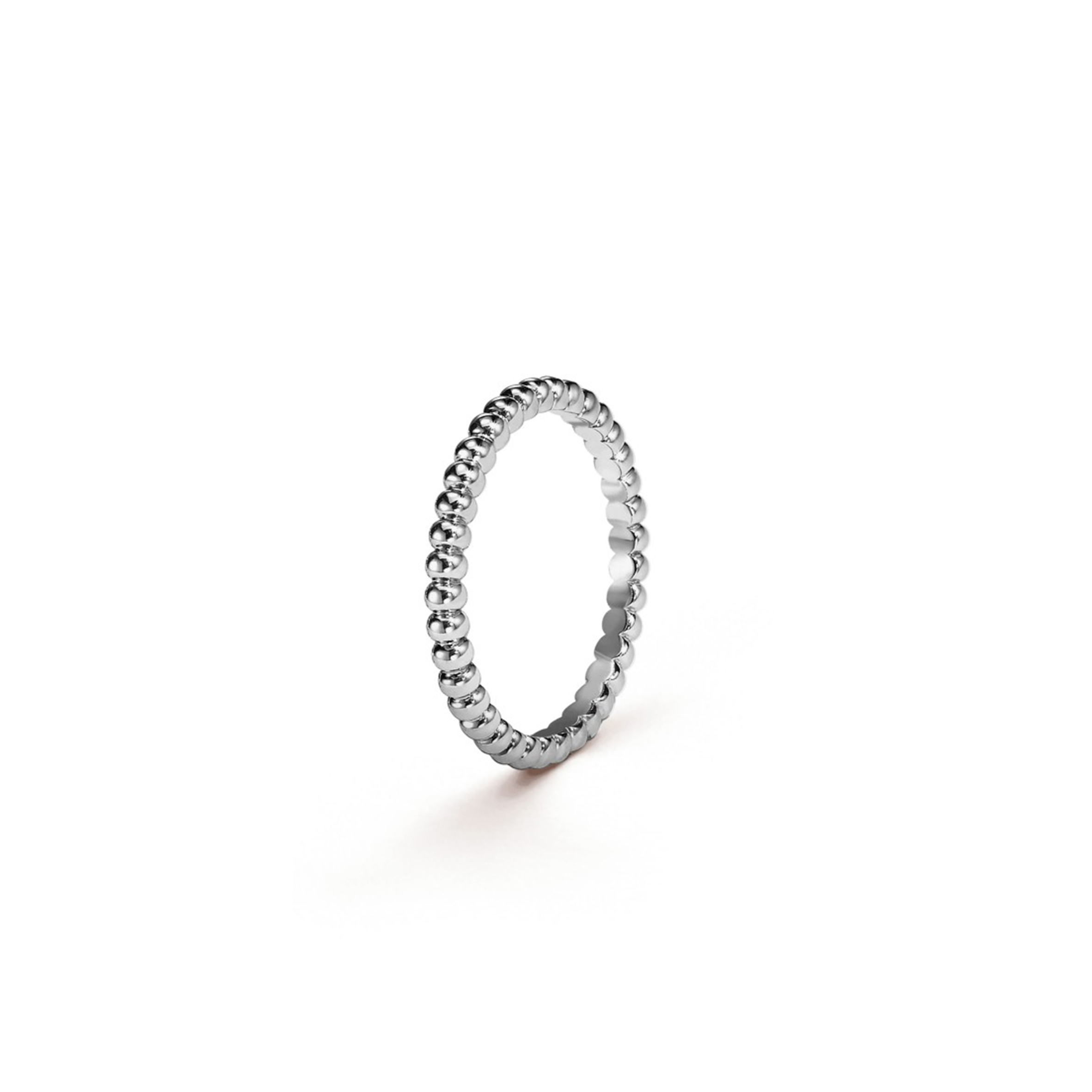 VAN CLEEF ARPELS PERLÉE PEARLS OF GOLD RING, SMALL MODEL - WHITE GOLD  VCARN31700